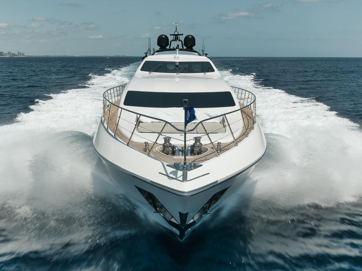 a boat on the water aboard TATAMI Yacht for Sale