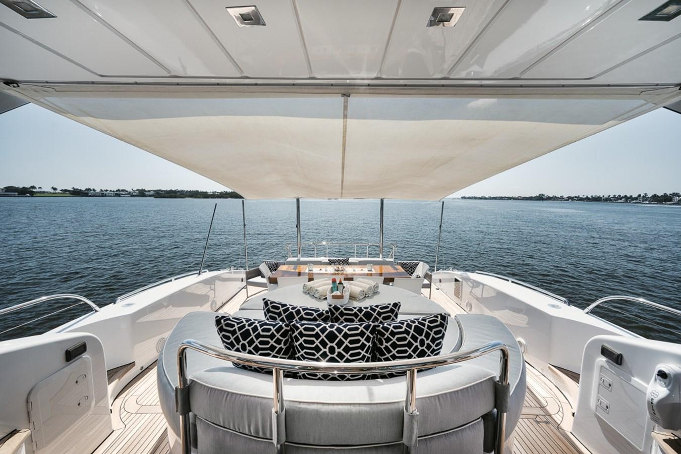 a boat on a boat aboard TATAMI Yacht for Sale