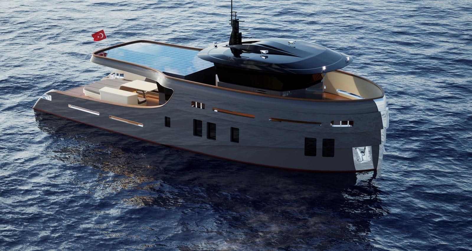 a boat on the water aboard EMPIRE Yacht for Sale