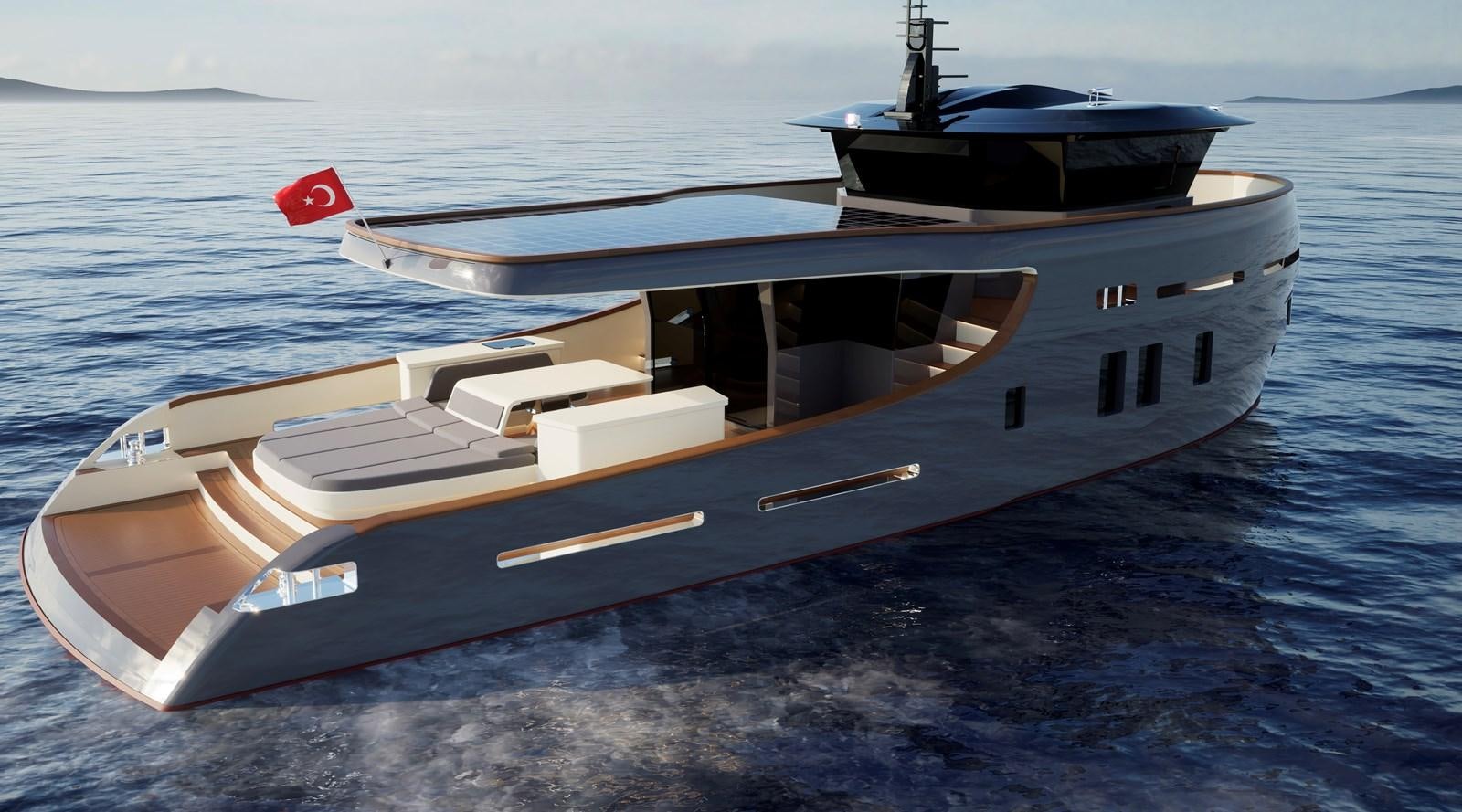 a boat on the water aboard EMPIRE Yacht for Sale