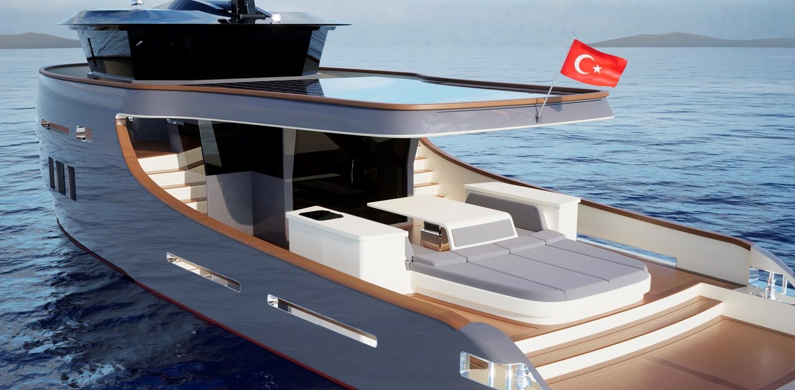 a boat on the water aboard EMPIRE Yacht for Sale
