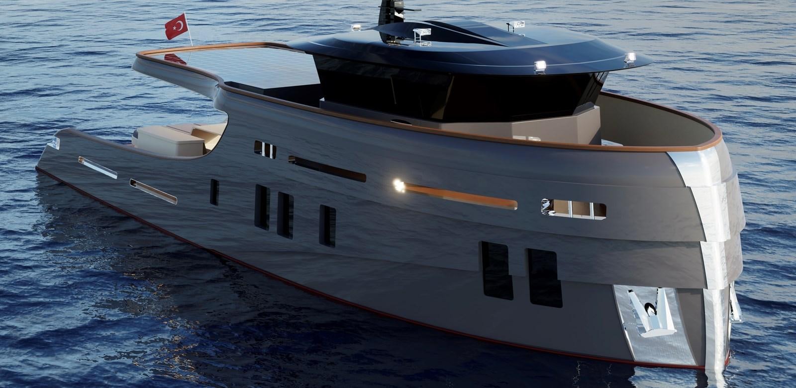 a boat on the water aboard EMPIRE Yacht for Sale