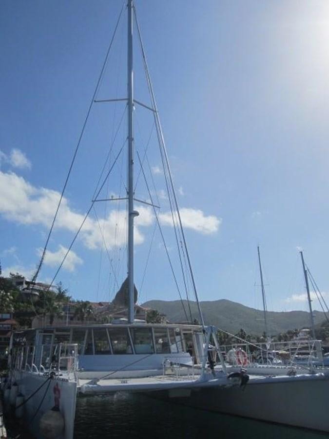 a boat docked at a pier aboard ECOLORATO Yacht for Sale