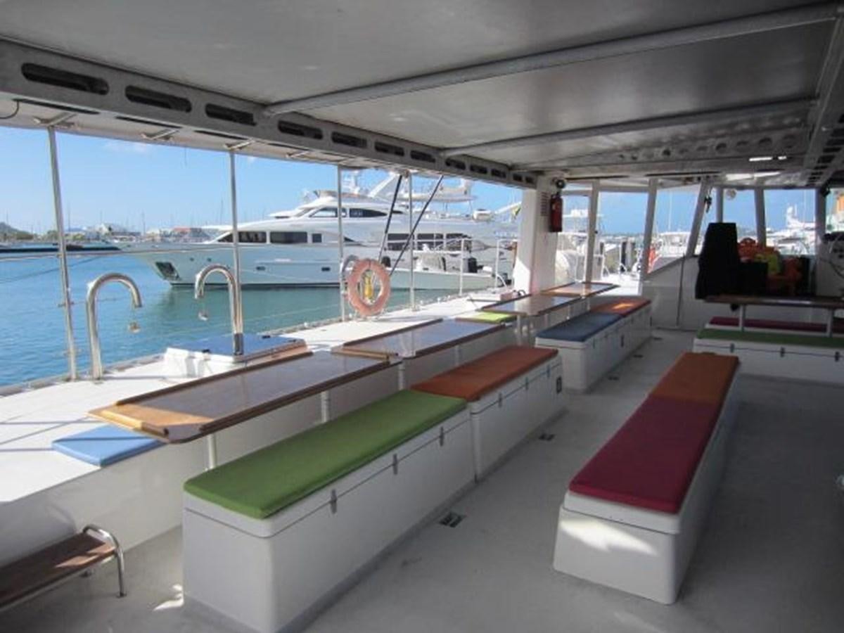 a boat on the water aboard ECOLORATO Yacht for Sale