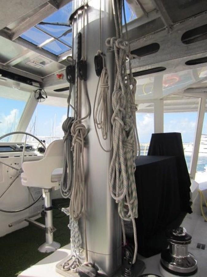 a machine with wires aboard ECOLORATO Yacht for Sale