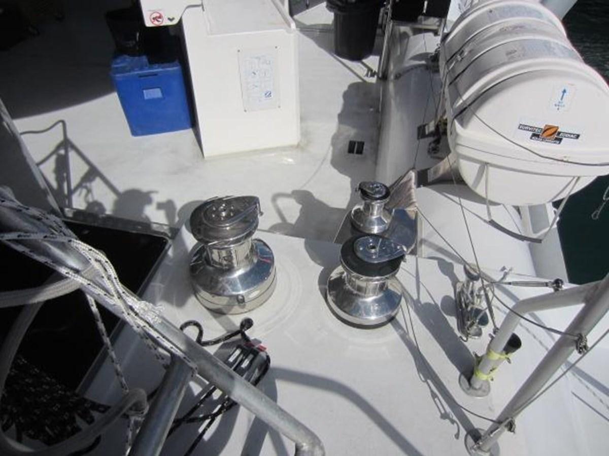 a close-up of a microscope aboard ECOLORATO Yacht for Sale