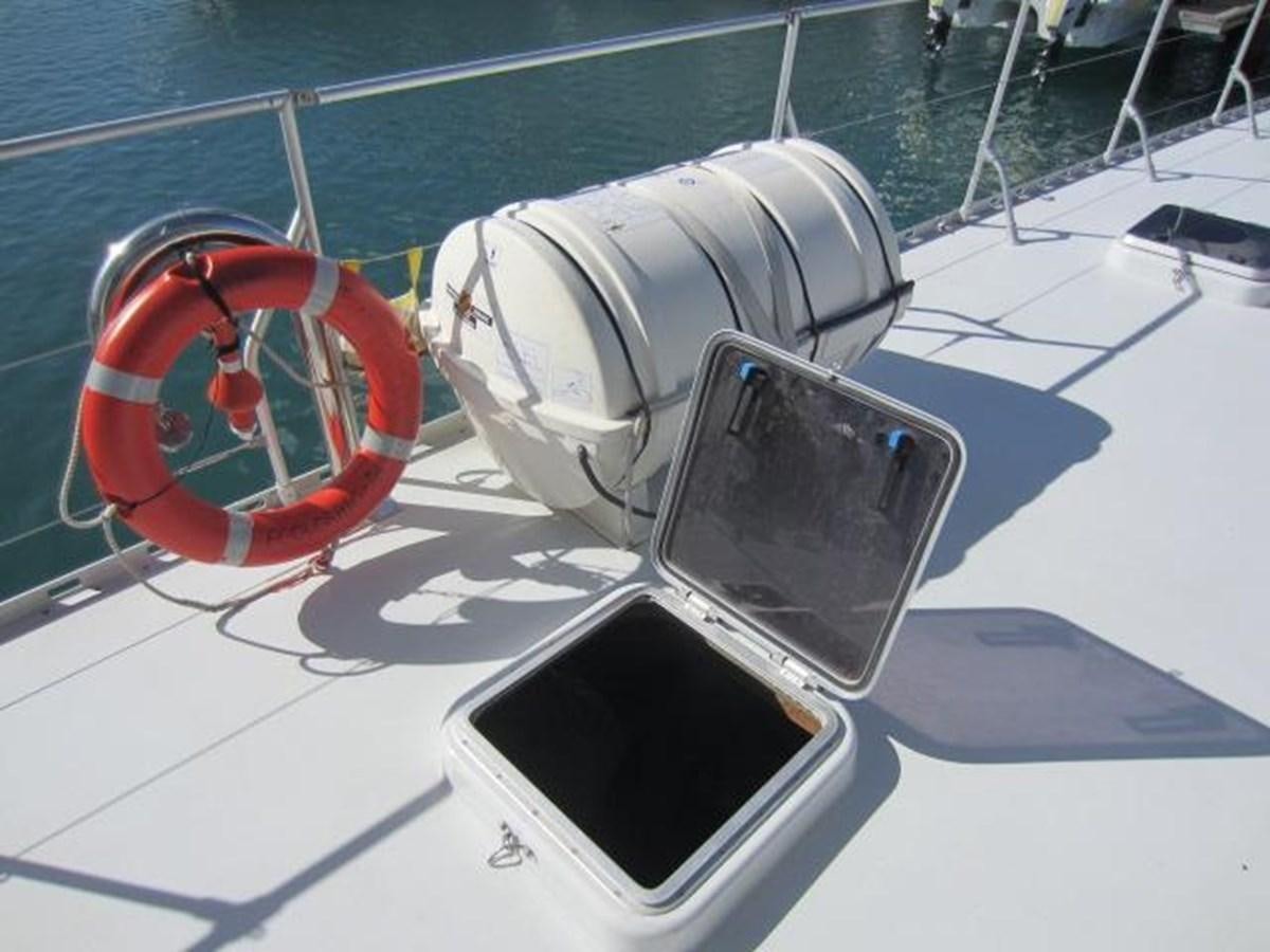 a satellite in a space aboard ECOLORATO Yacht for Sale