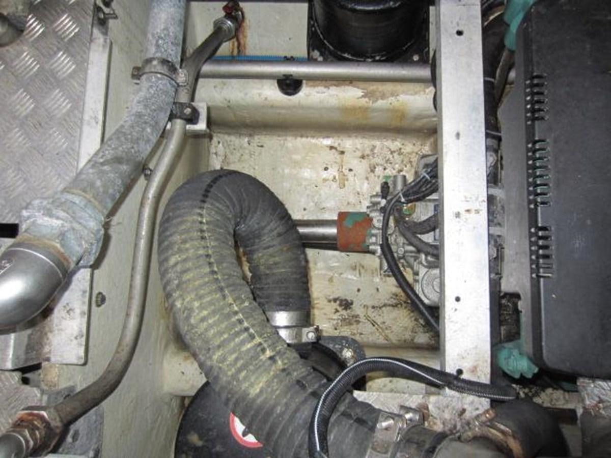 a close-up of a pipe aboard ECOLORATO Yacht for Sale