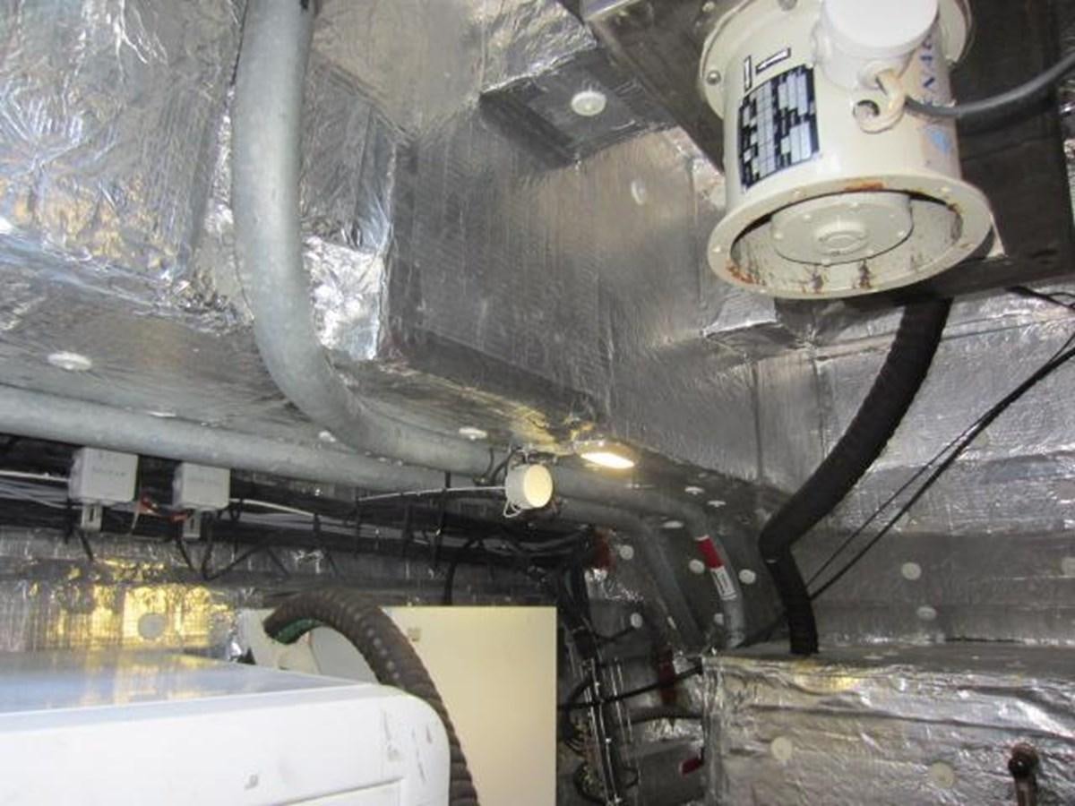 a large metal object with a metal object on it aboard ECOLORATO Yacht for Sale