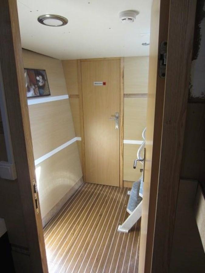 a bathroom with a shower and a sink aboard ECOLORATO Yacht for Sale