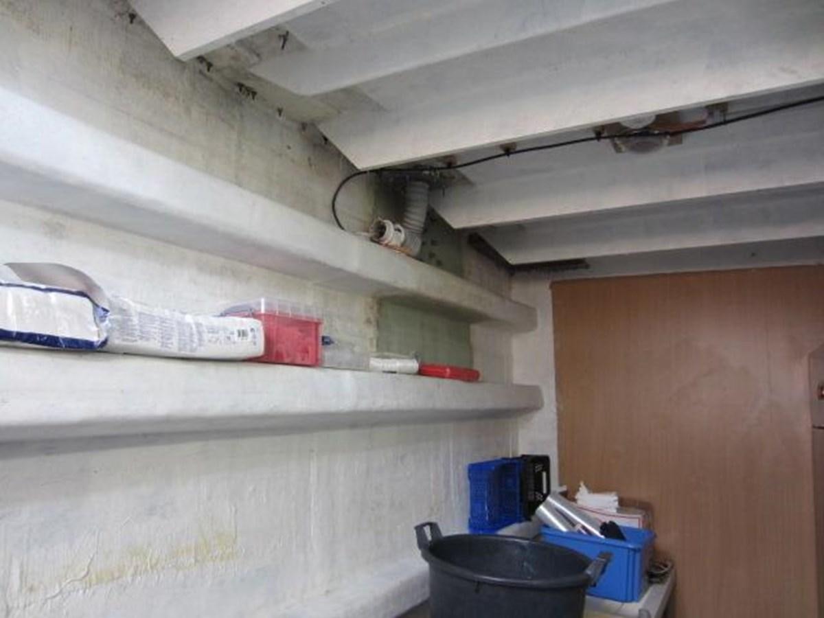 a shelf with a few items on it aboard ECOLORATO Yacht for Sale