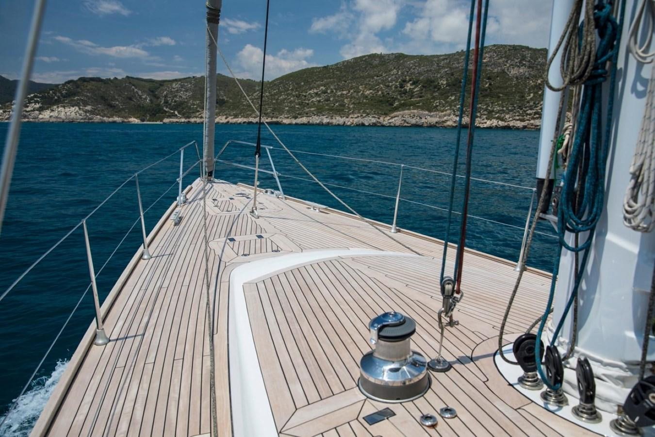 a boat on the water aboard VAYU Yacht for Sale
