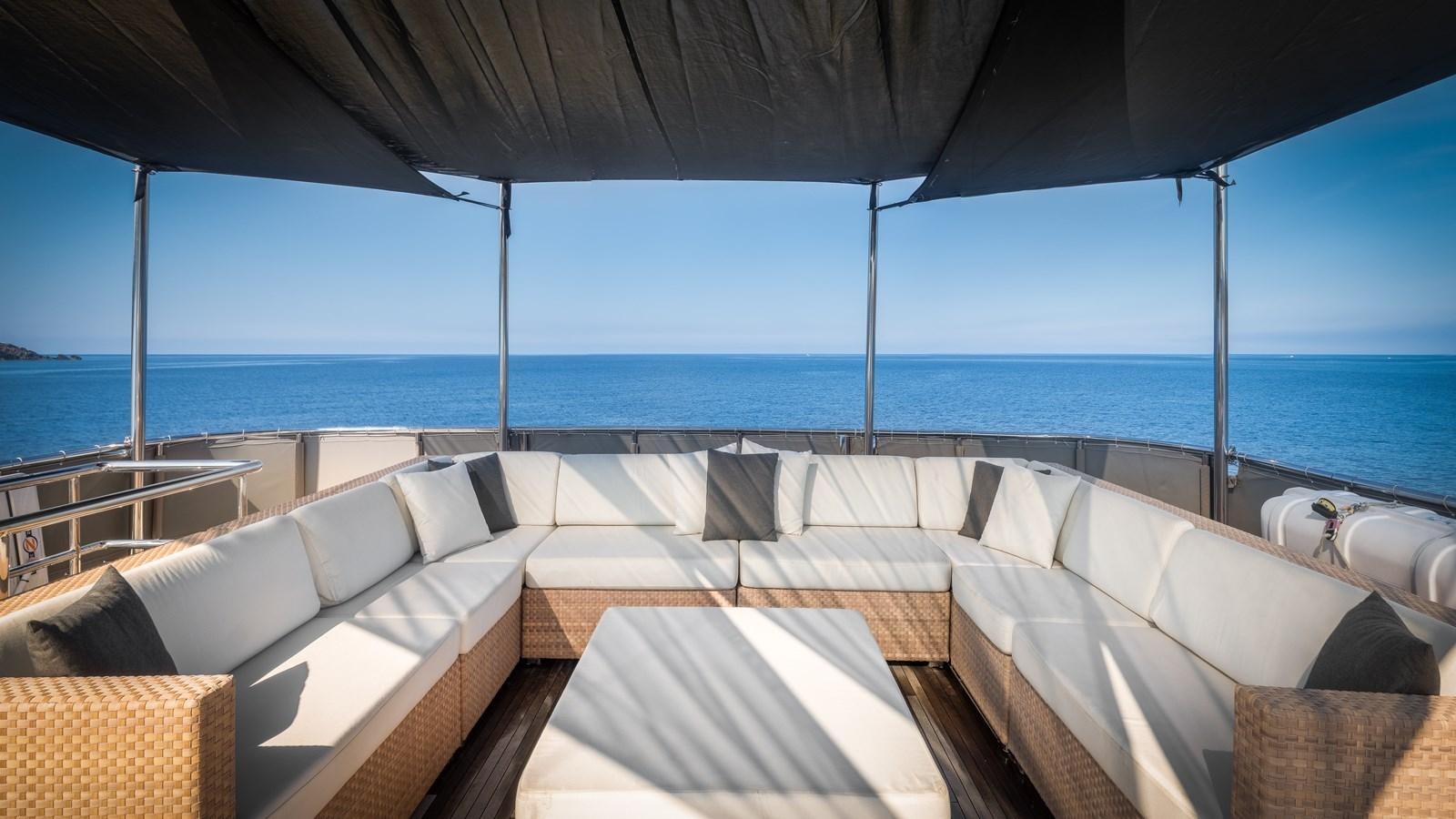 a boat on the water aboard EVERGREEN G Yacht for Sale