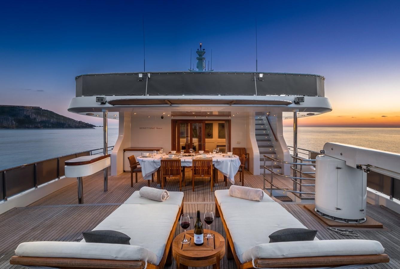 a boat on the water aboard EVERGREEN G Yacht for Sale