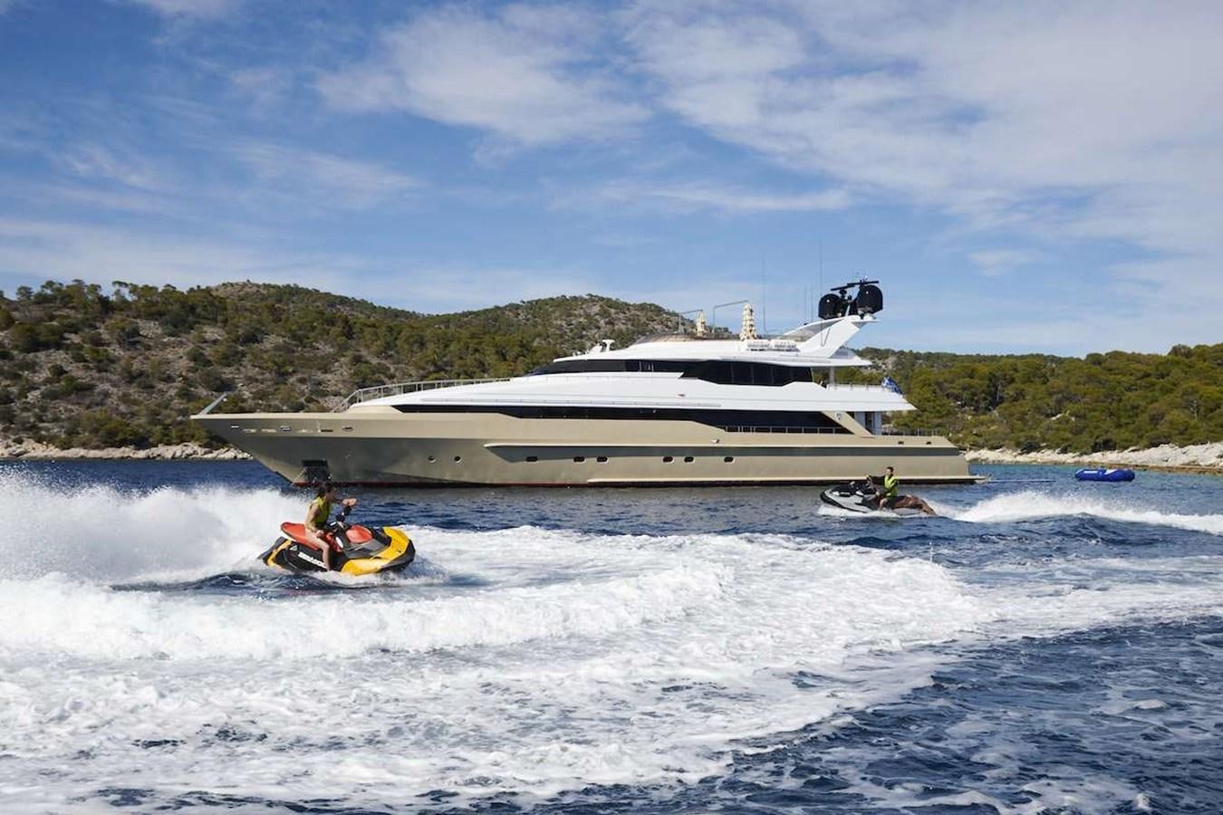 a boat on the water aboard DALOLI Yacht for Sale