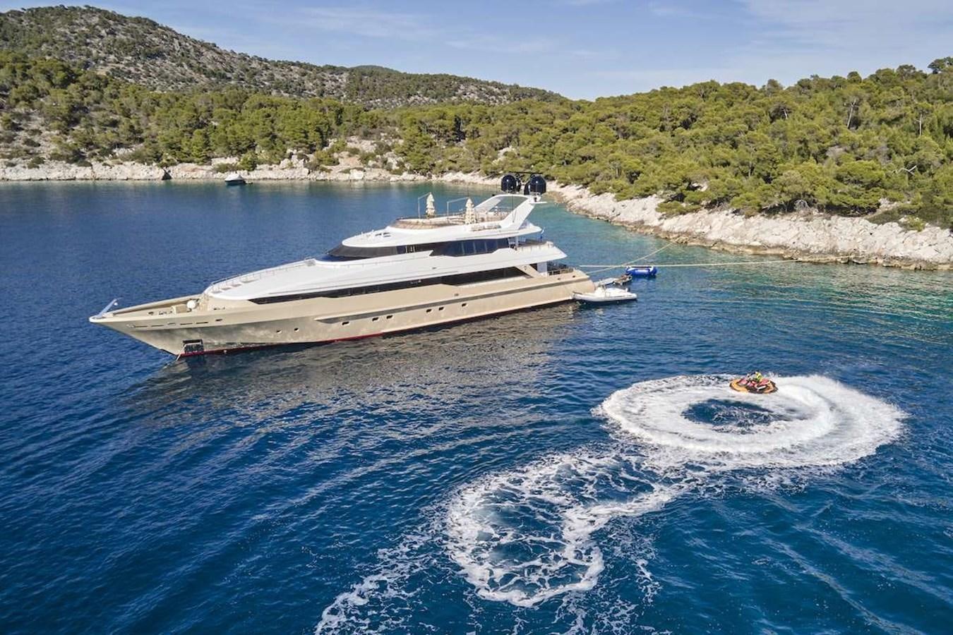 a boat on the water aboard DALOLI Yacht for Sale