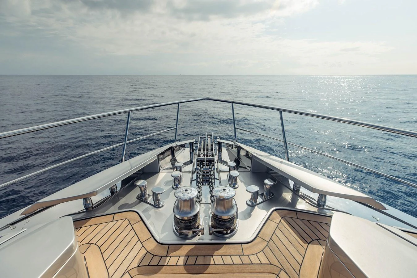a boat on the water aboard STALLION Yacht for Sale