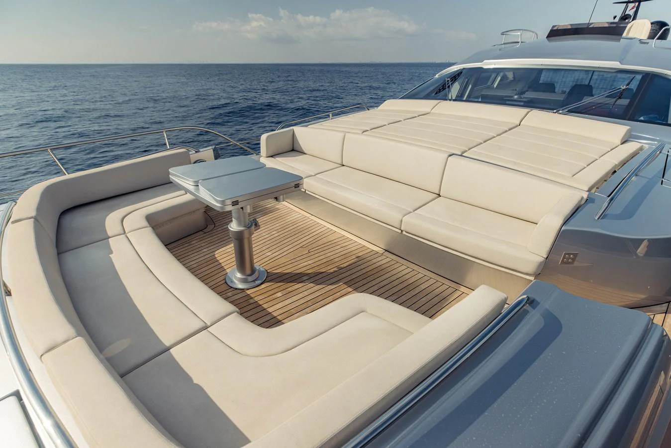 a boat on the water aboard STALLION Yacht for Sale