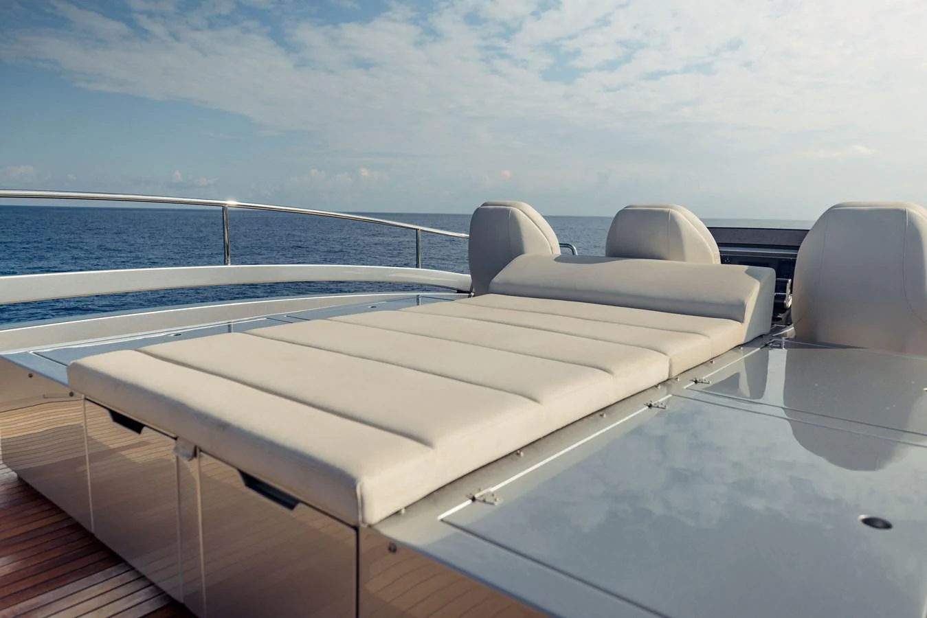 a boat on the water aboard STALLION Yacht for Sale