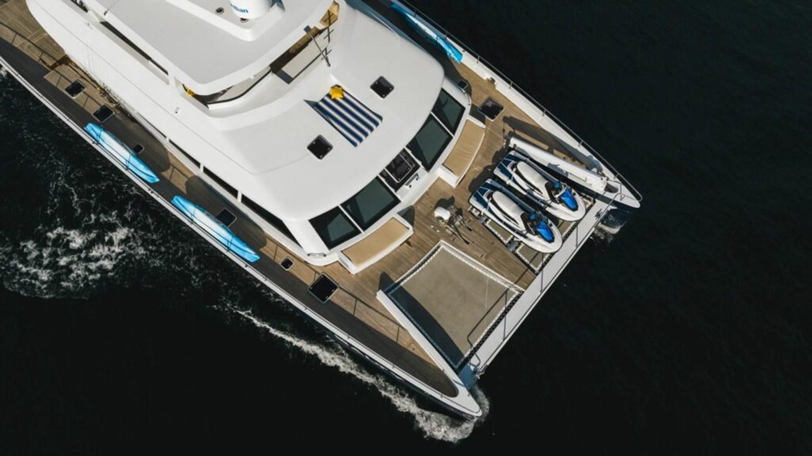 a boat on the water aboard SALTY Yacht for Sale