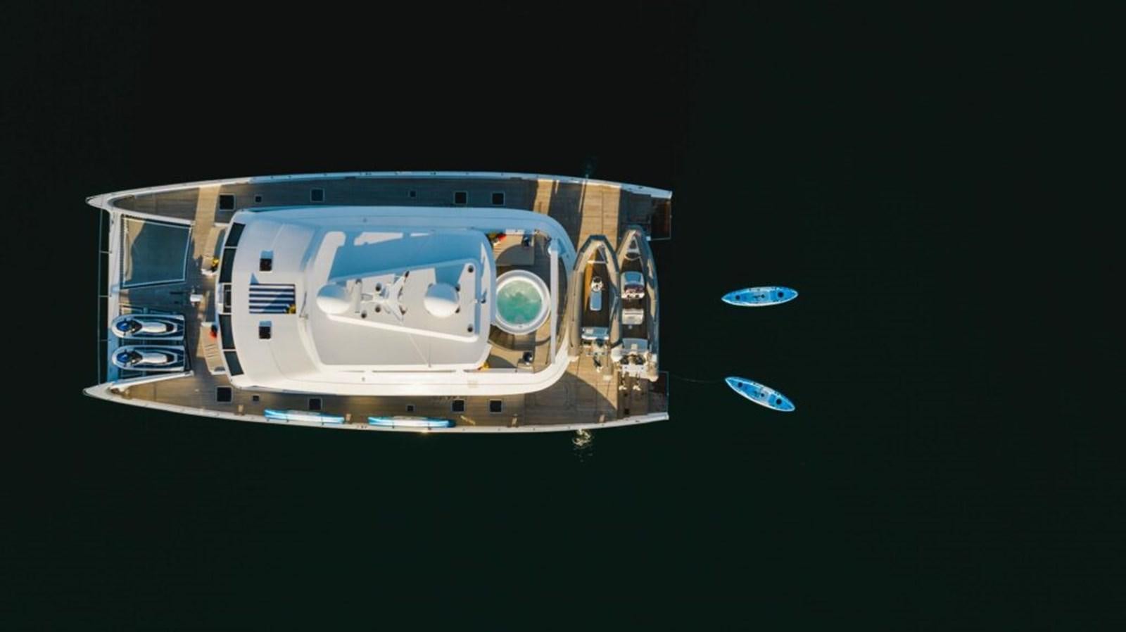 a computer chip with a black background aboard SALTY Yacht for Sale