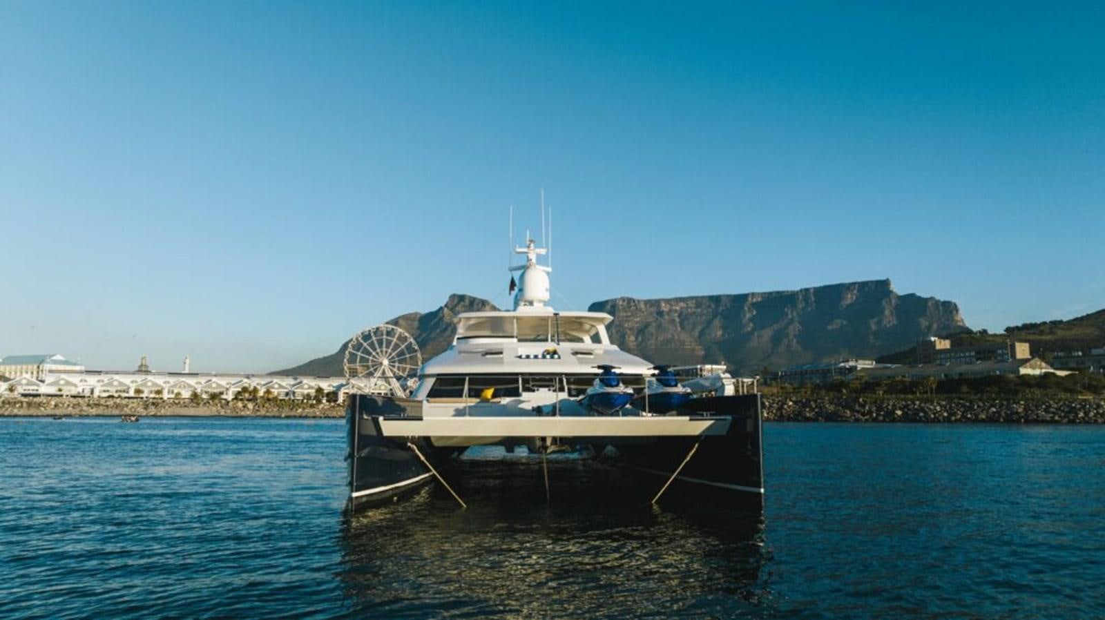 a boat in the water aboard SALTY Yacht for Sale