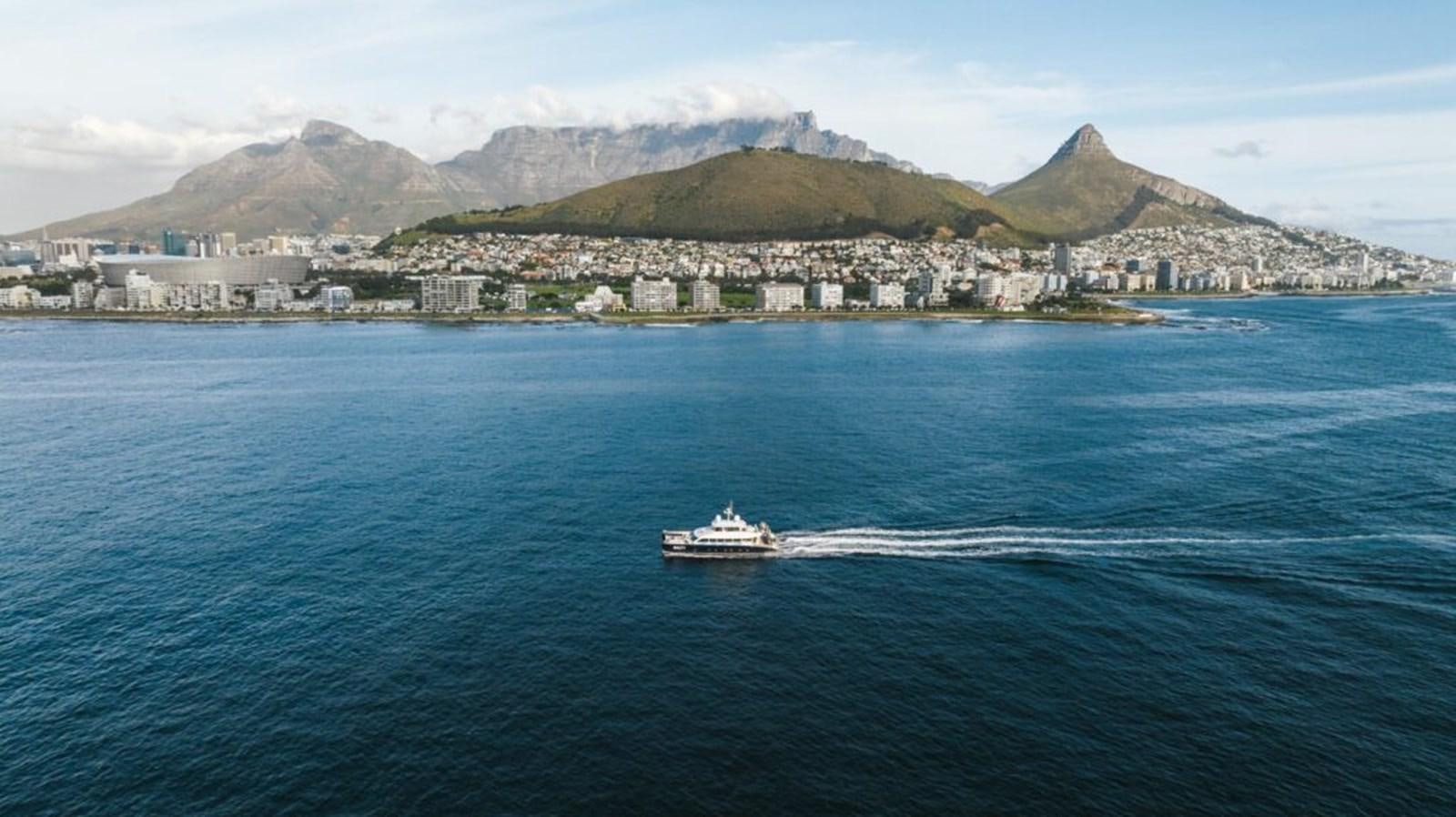 a boat on the water aboard SALTY Yacht for Sale