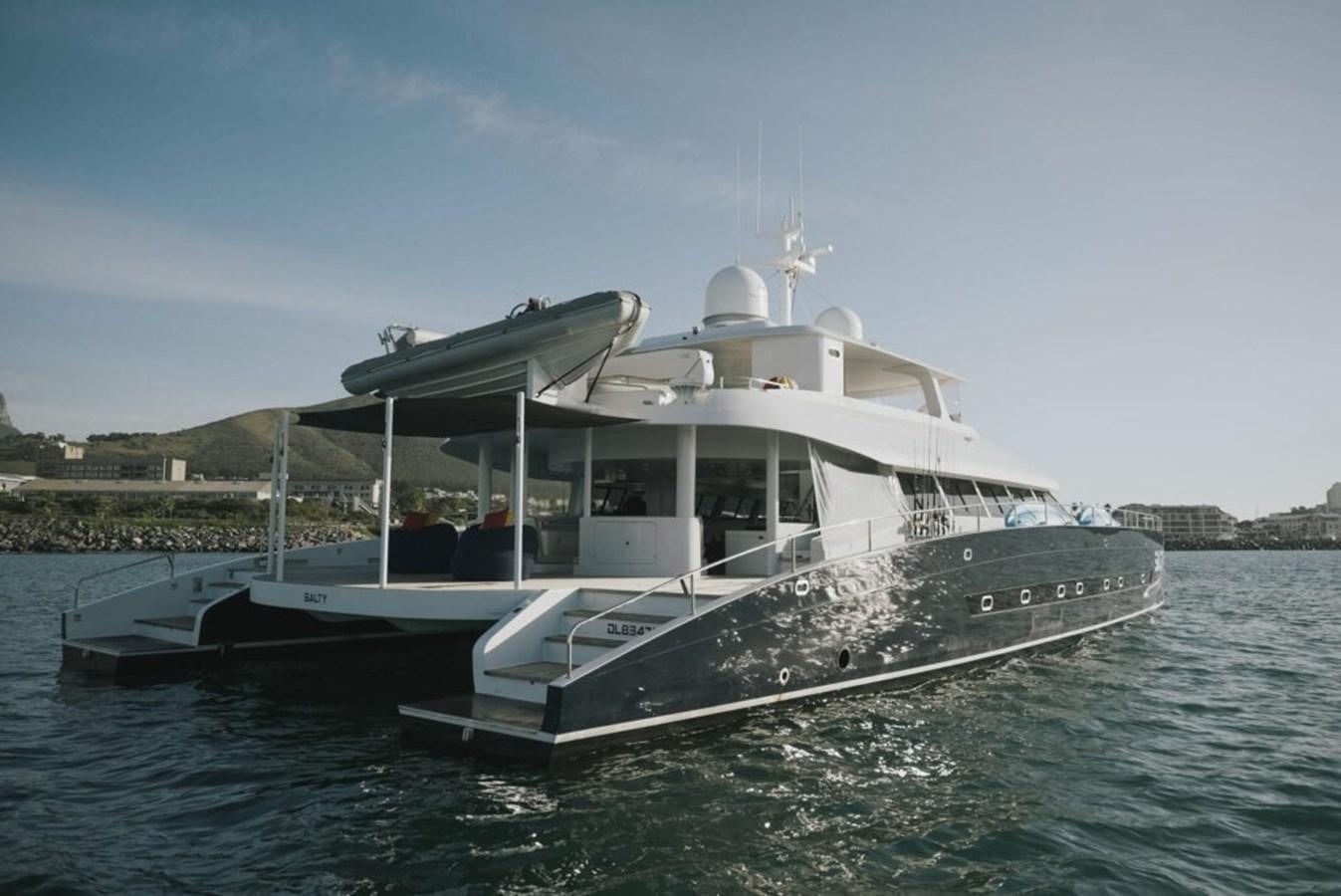a boat on the water aboard SALTY Yacht for Sale