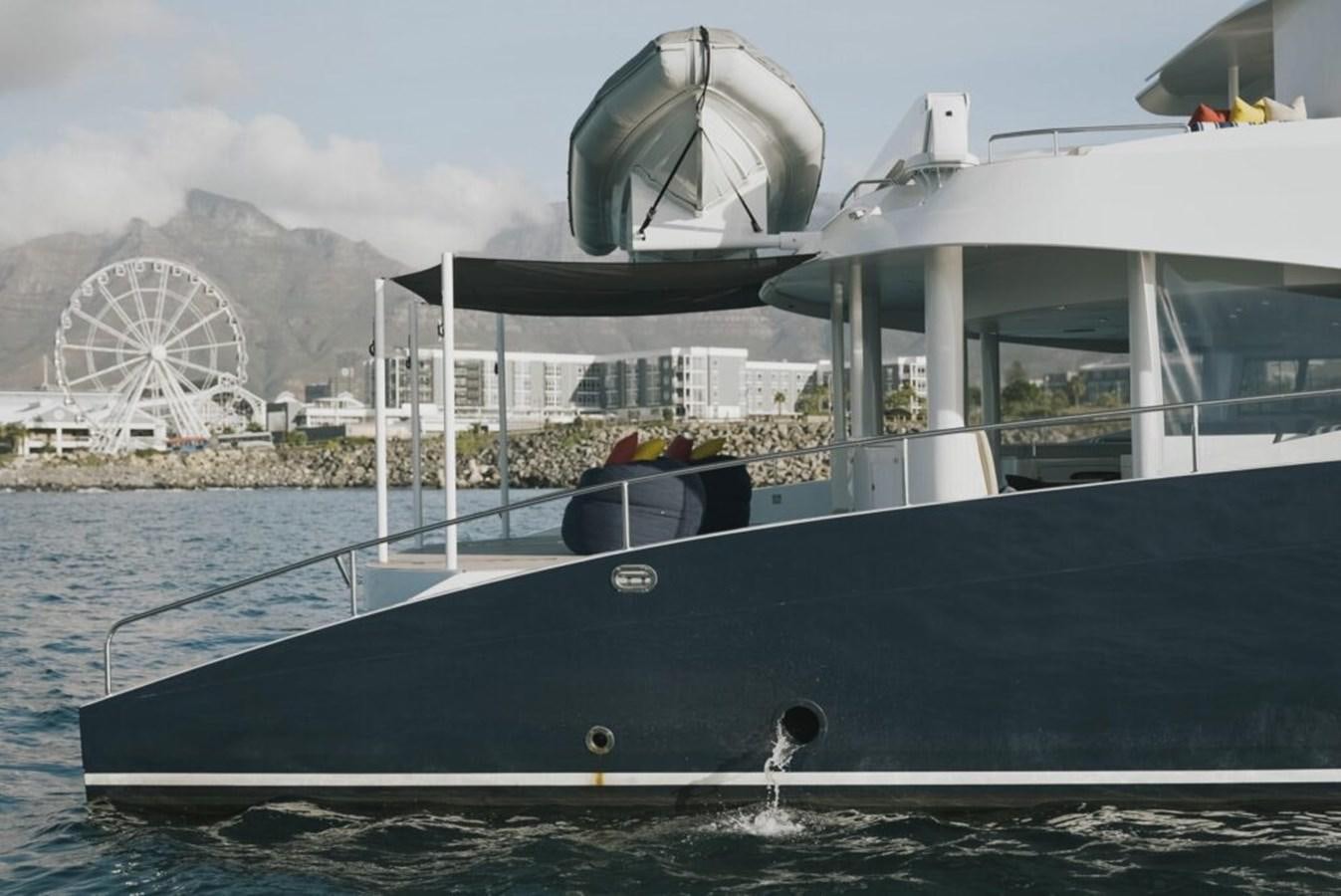 a boat on the water aboard SALTY Yacht for Sale