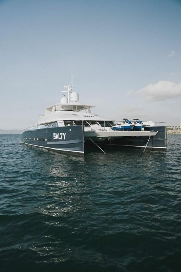 a boat on the water aboard SALTY Yacht for Sale