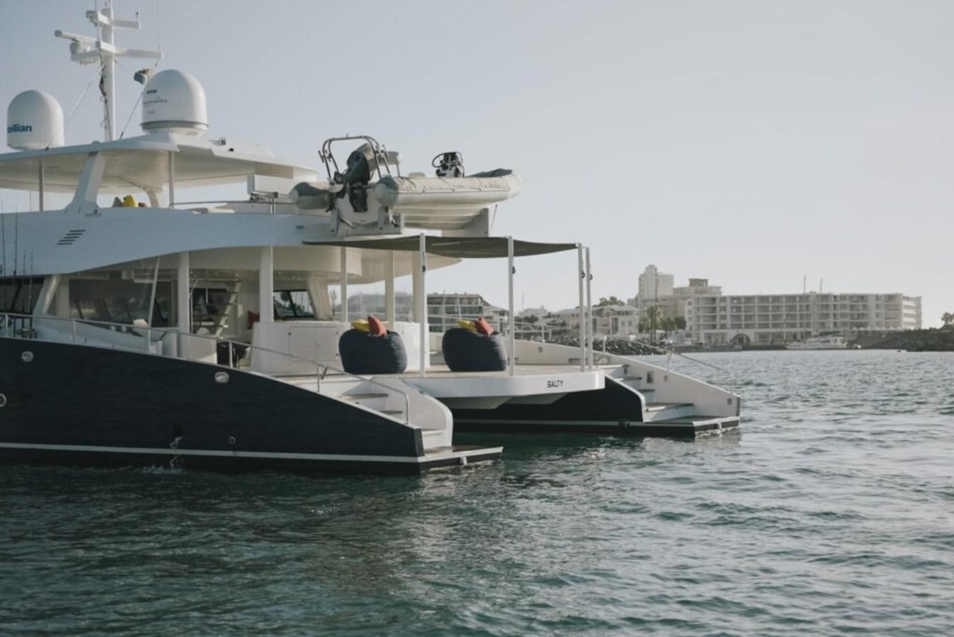 a boat on the water aboard SALTY Yacht for Sale