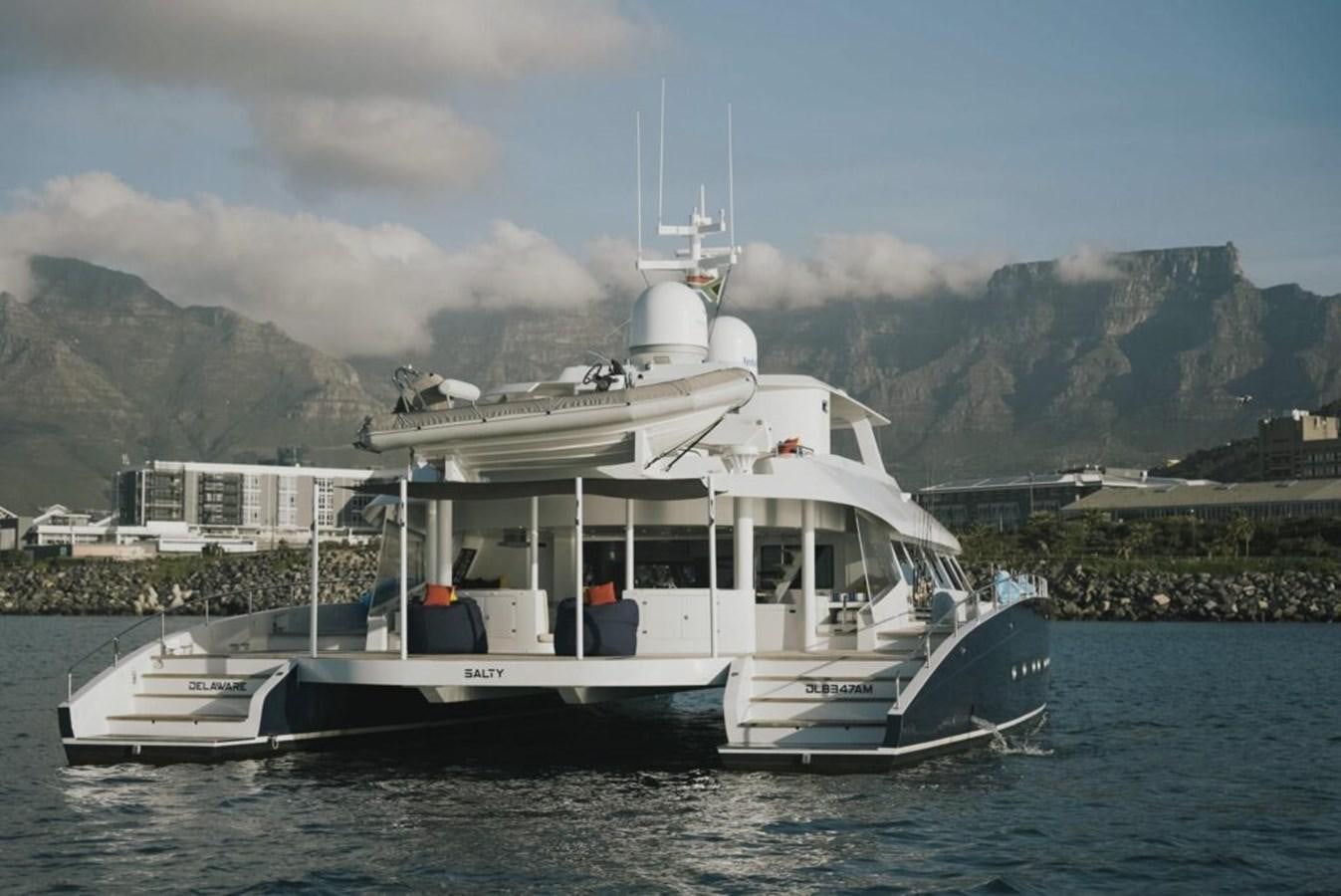 a boat on the water aboard SALTY Yacht for Sale