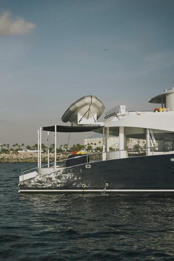 a boat in the water aboard SALTY Yacht for Sale