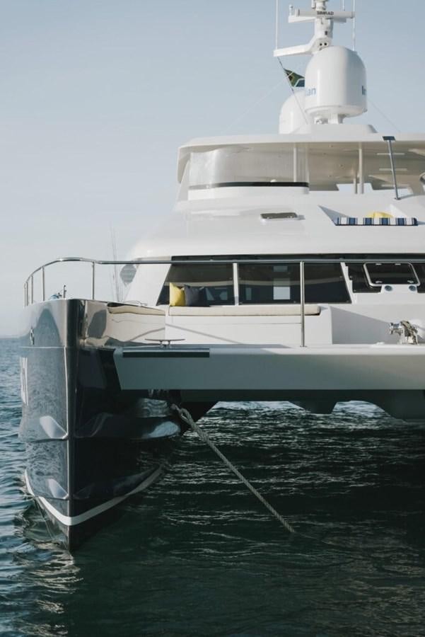 a boat in the water aboard SALTY Yacht for Sale