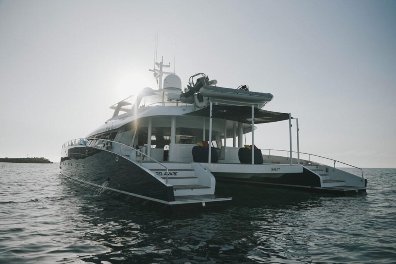 a boat on the water aboard SALTY Yacht for Sale