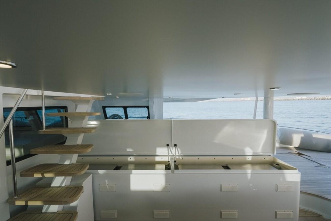 a boat on the water aboard SALTY Yacht for Sale