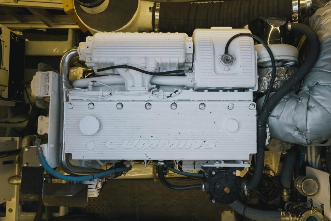 a machine with a large piece of equipment on it aboard SALTY Yacht for Sale