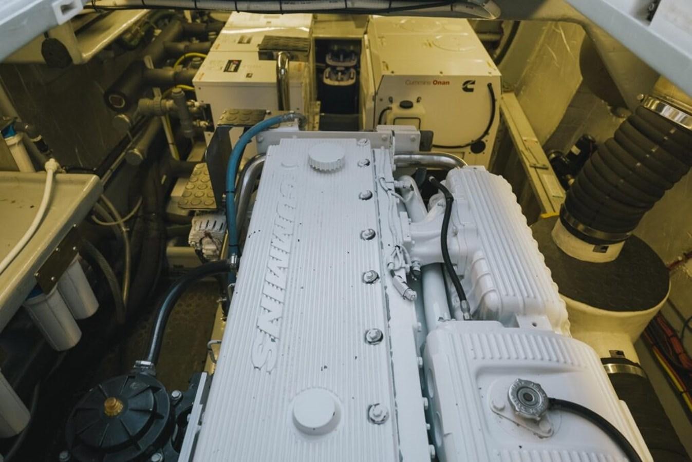 a machine with several wires aboard SALTY Yacht for Sale