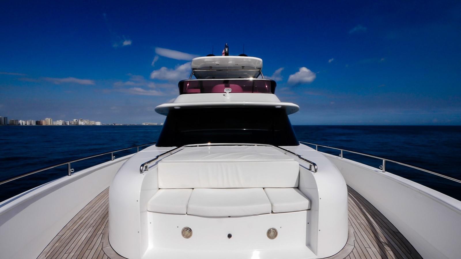 a boat on the water aboard 2016 AZIMUT 76 MAGELLANO THE EQUITES Yacht for Sale