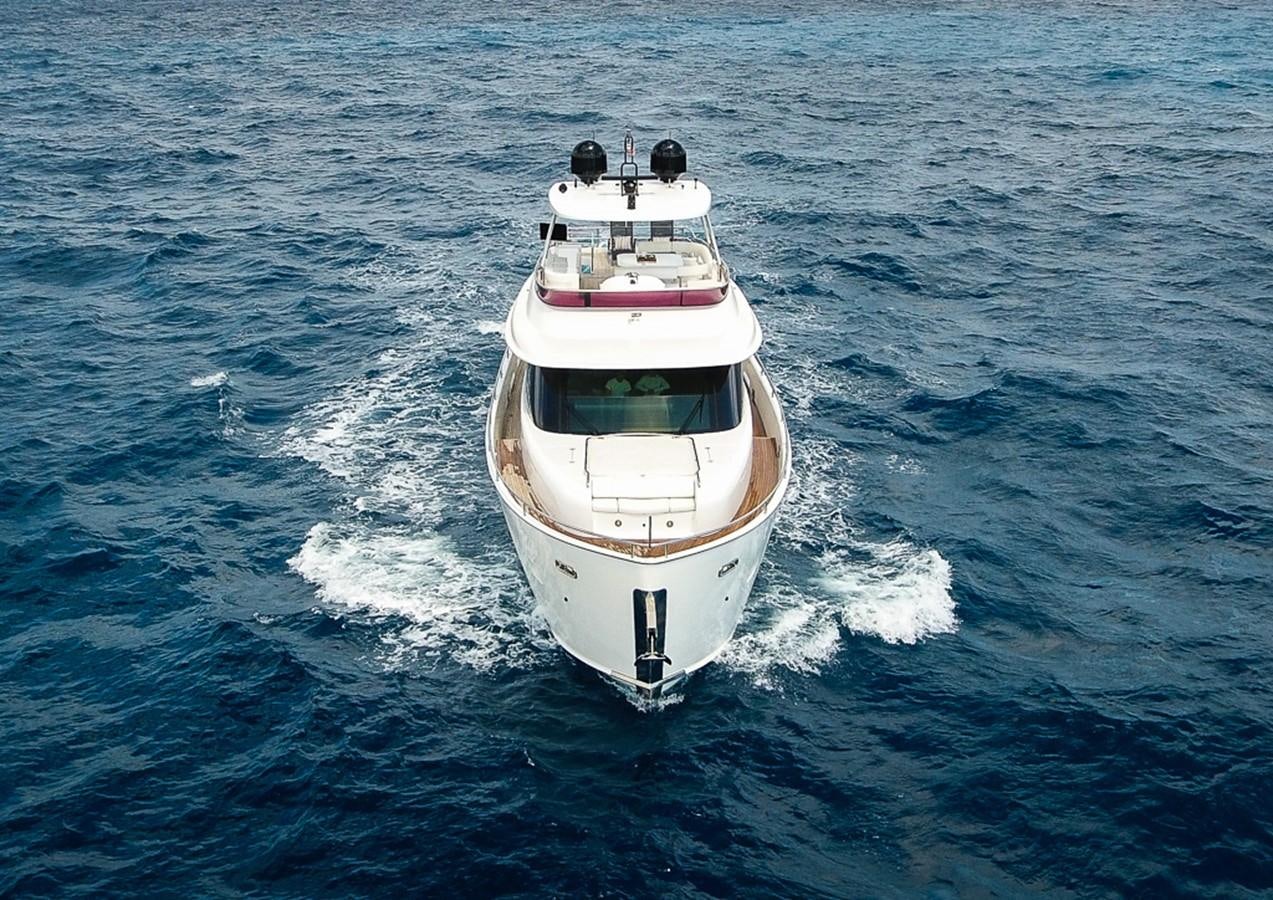 a boat in the water aboard 2016 AZIMUT 76 MAGELLANO THE EQUITES Yacht for Sale