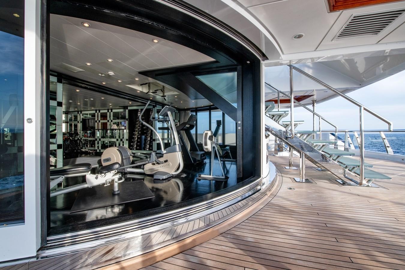 inside of a boat aboard AALTO Yacht for Sale