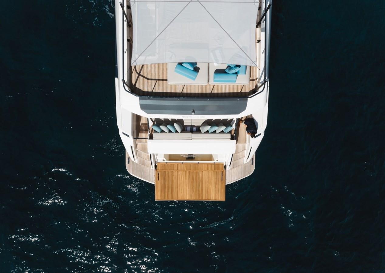 a satellite in space aboard FERRETTI YACHTS 920 HT  Yacht for Sale