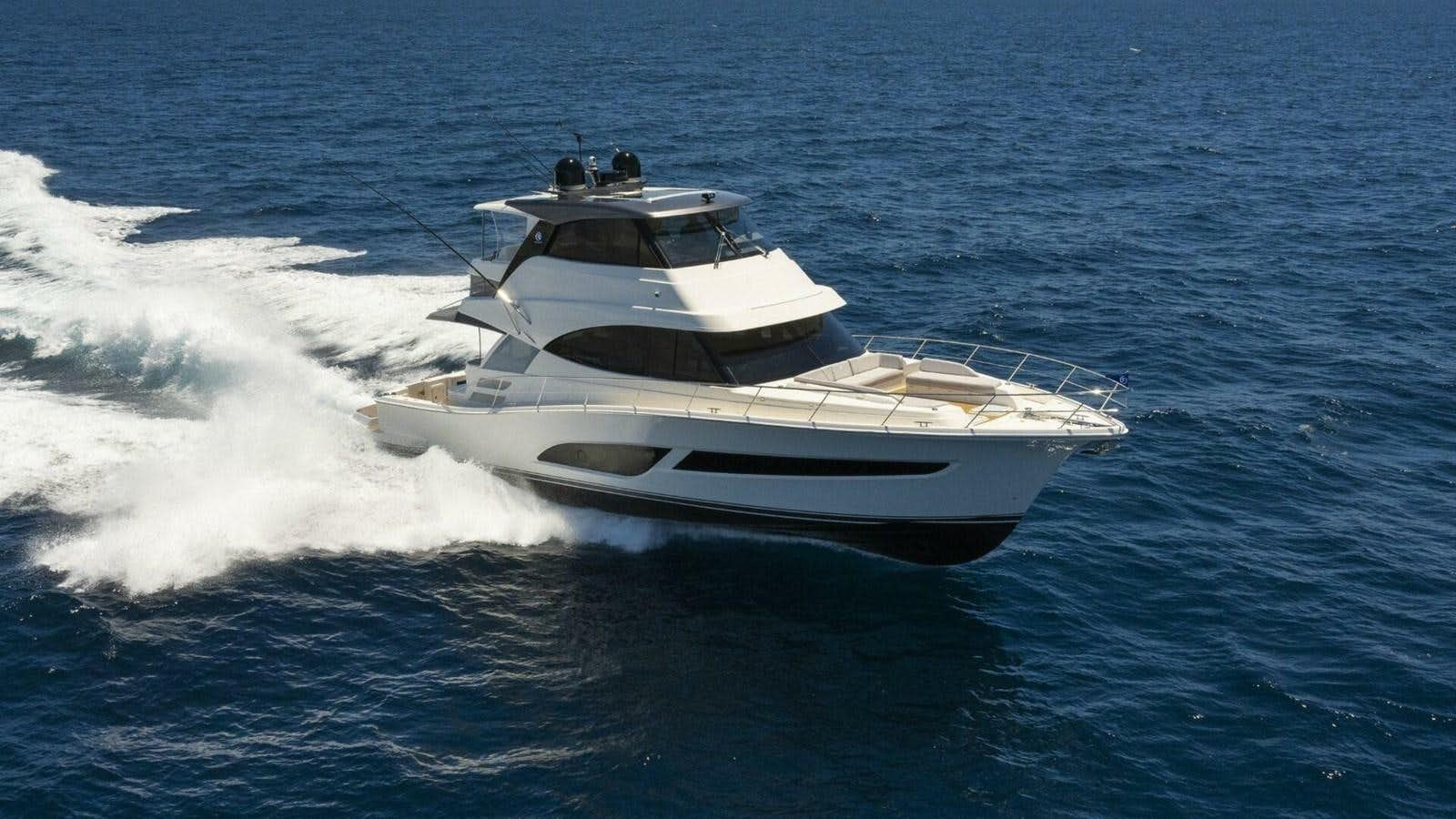 a boat on the water aboard 72 SPORTS MOTOR YACHT  Yacht for Sale