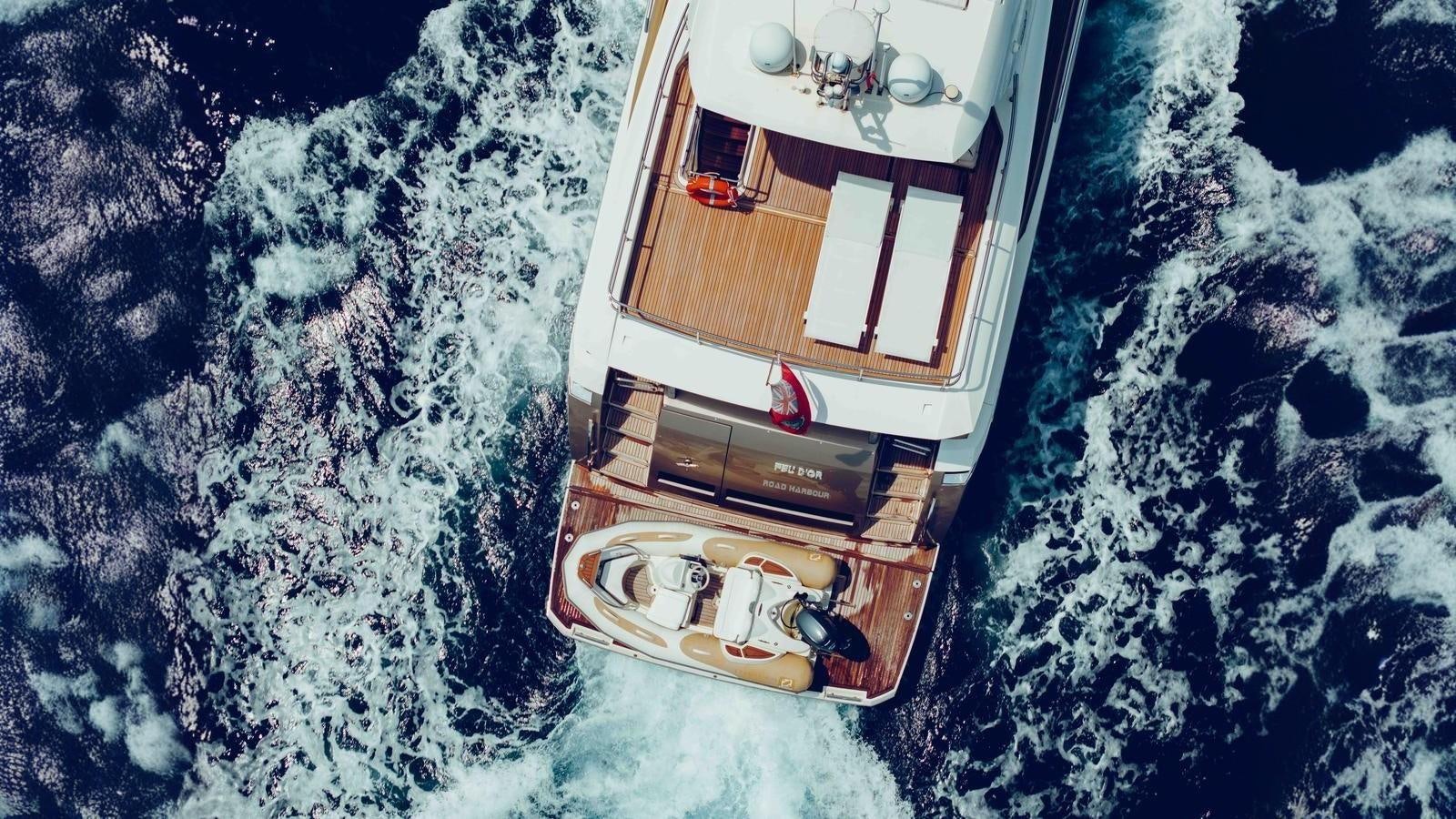 a house on the water aboard FEU D'OR Yacht for Sale