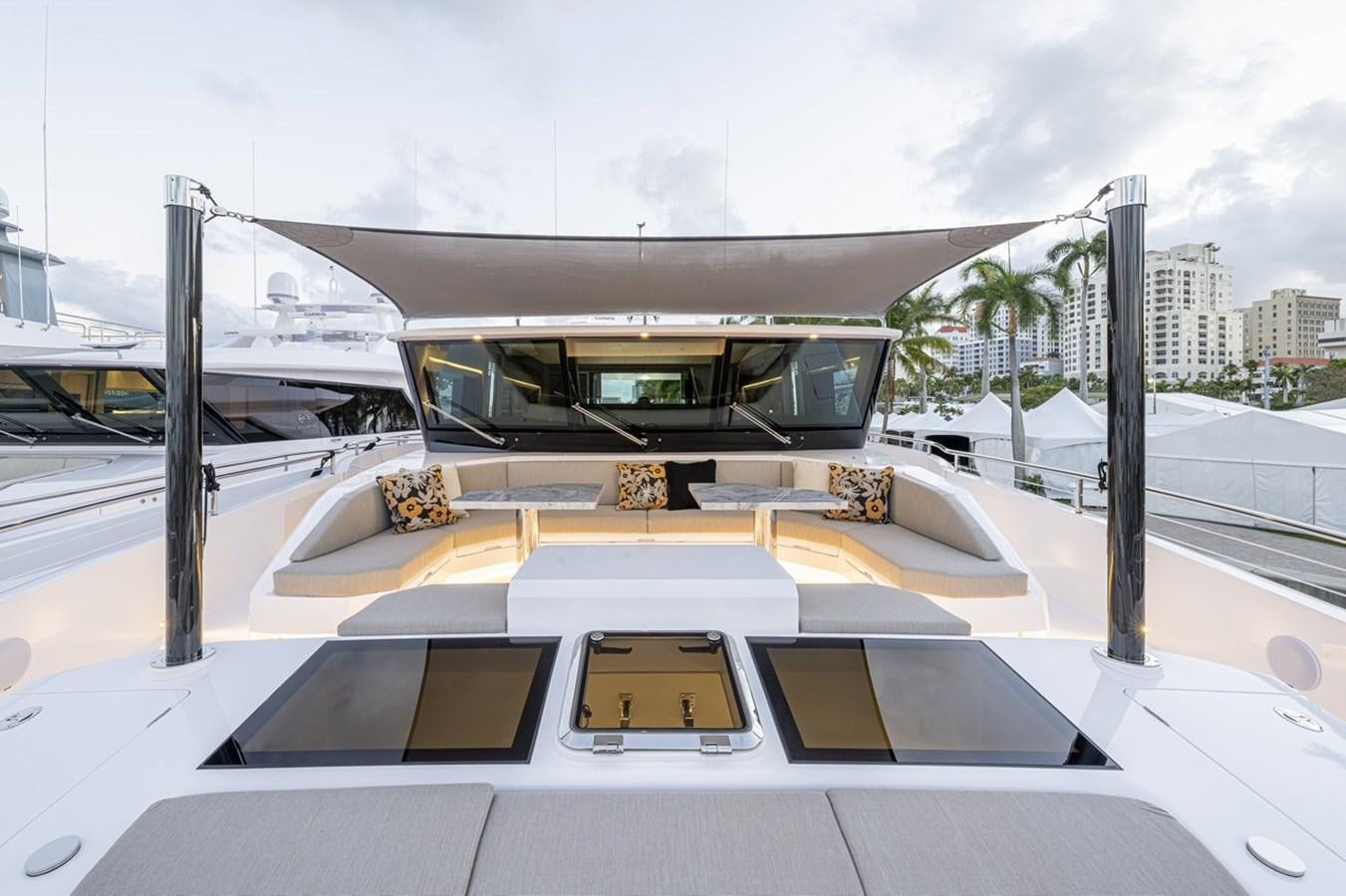 a boat on the water aboard FD80 Yacht for Sale