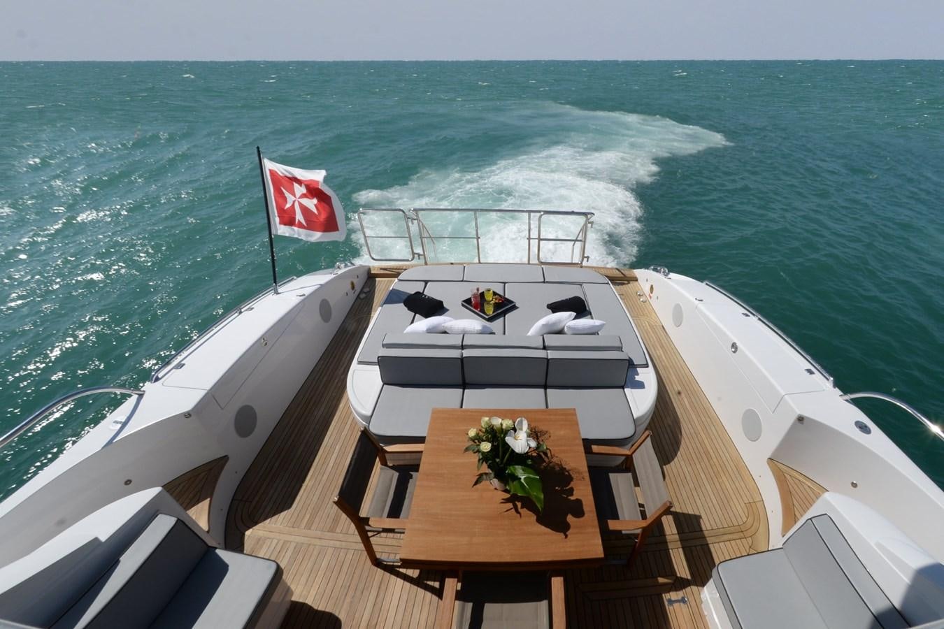a boat on the water aboard ONLY ONE Yacht for Sale