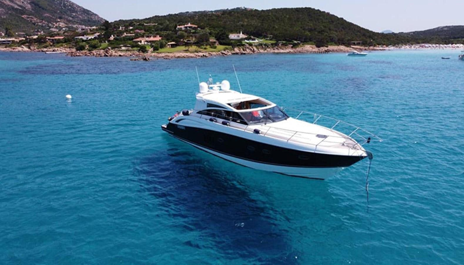 a boat in the water aboard V62 Yacht for Sale