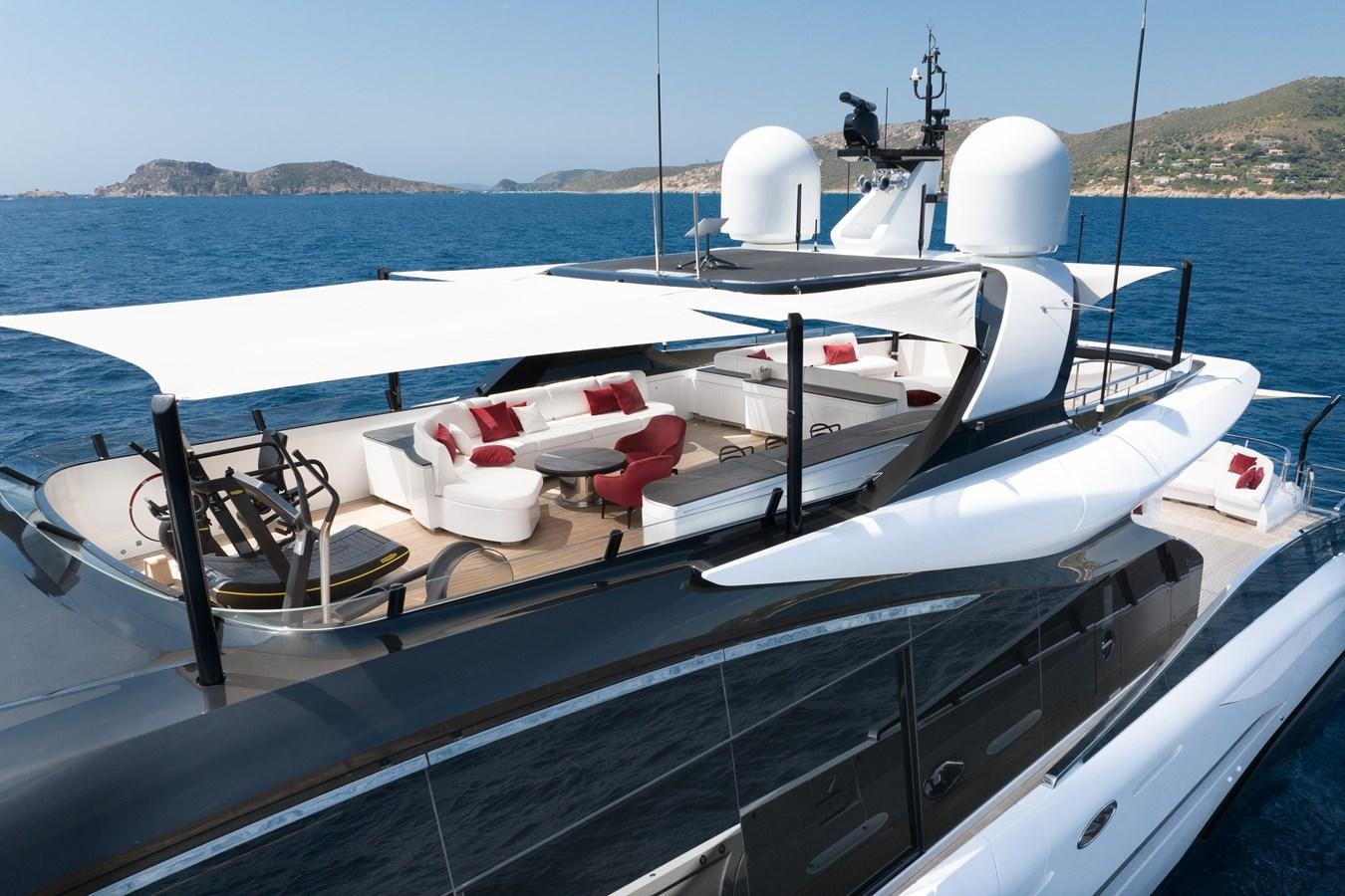 a boat on the water aboard N1 Yacht for Sale
