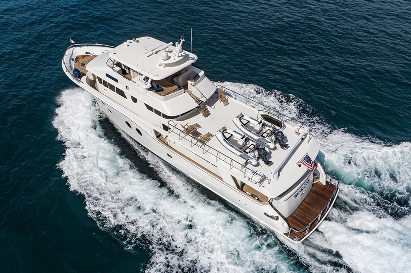 a ship on the water aboard WICKED COOL Yacht for Sale