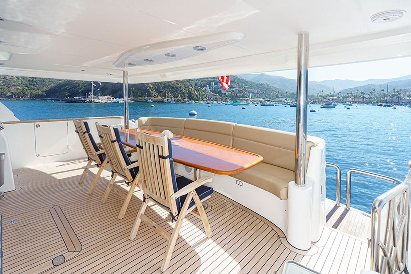 a boat on the water aboard WICKED COOL Yacht for Sale